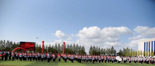 林口县第四中学举行迎国庆 青春中国 庆典主题活动